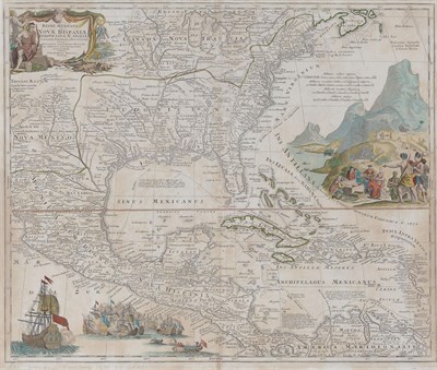 Lot 208 - [MAP] HOMANN, JOHANN BAPTIST. Regni Mexicani...