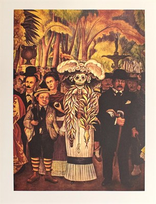 Lot 231 - [MEXICAN ART] Mural Painting of the Mexican...