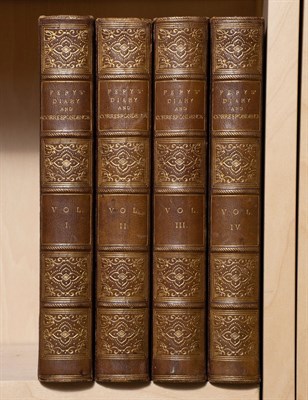 Lot 136 - [FORE-EDGE PAINTING] PEPYS, SAMUEL. Diary and...