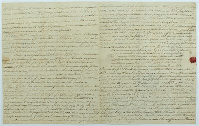 Lot 110 - ANDERSON, S.P. Long autograph letter signed...