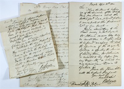 Lot 196 - [JAMAICA] Papers relating to the Earl of...