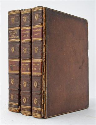 Lot 229 - MILTON, JOHN Paradise Lost. A Poem in Twelve...