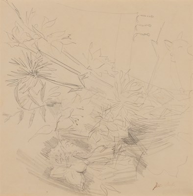 Lot 64 - Jean Dufy French, 1888-1964 Flowers Stamped...