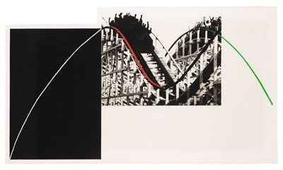 Lot 12 - John Baldessari (1931-2020) ROLLERCOASTER...
