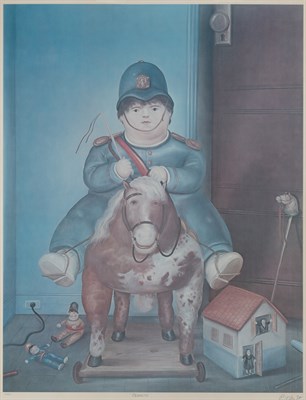 Lot 8 - Fernando Botero (b. 1932) PEDRITO Color offset...