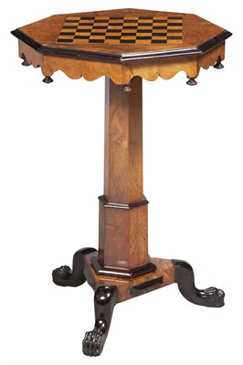 Lot 242 - Walnut and Part Ebonized Occasional Table with...