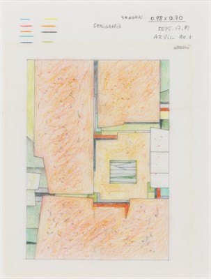 Lot 124 - Gunther Gerzso Mexican, 1915-2000 Arvil #1,...