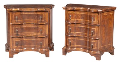 Lot 293 - Pair of Continental Baroque Style Inlaid...