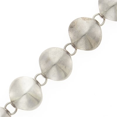 Lot 1037 - Bent Gabrielson for Georg Jensen Silver Link Bracelet
