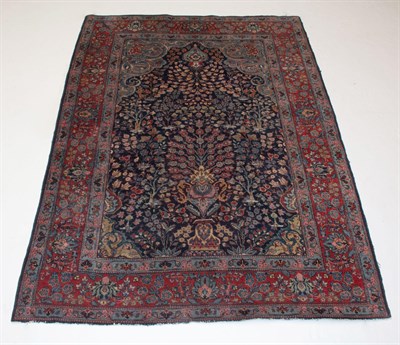Lot 391 - Tabriz Prayer Rug Northwest Persia, second...