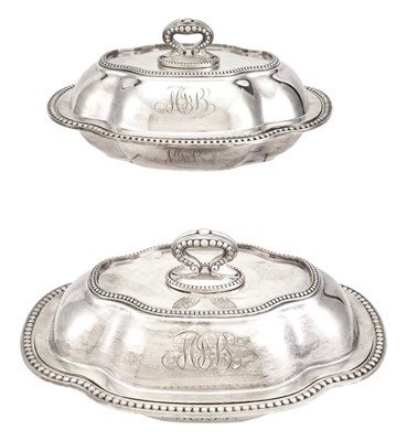 Lot 218 - Pair of Gorham Silver-Plated Covered Vegetable...