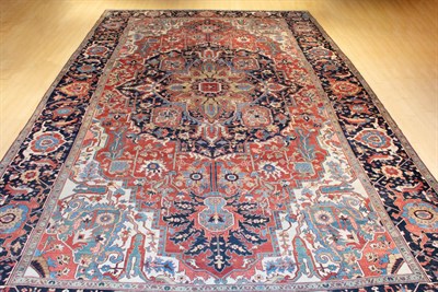 Lot 331 - Heriz Carpet Northwest Persia, circa 1925 The...