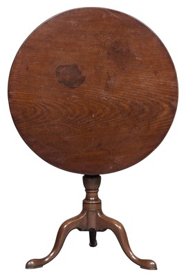 Lot 186 - George III Mahogany Tilt-Top Tea Table Height...