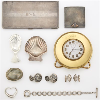 Lot 1301 - Group of Tiffany & Co. Silver Jewelry and Accessories