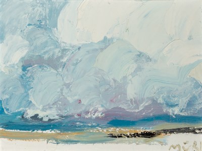Lot 73 - Roger Muhl German/French, 1929-2008 Nuages en...