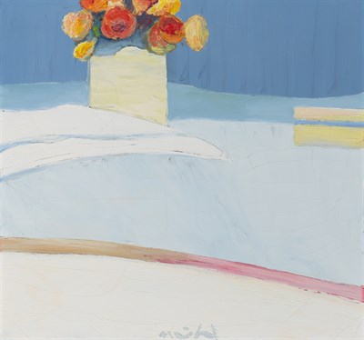 Lot 1104 - Roger Muhl French, 1929-2008 Bouquet Rouge...