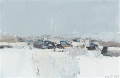 Lot 72 - Roger Muhl French, 1929-2008 Neige Signed Muhl...