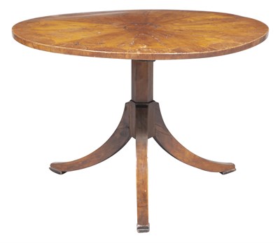 Lot 220 - Continental Inlaid Fruitwood Occasional Table...