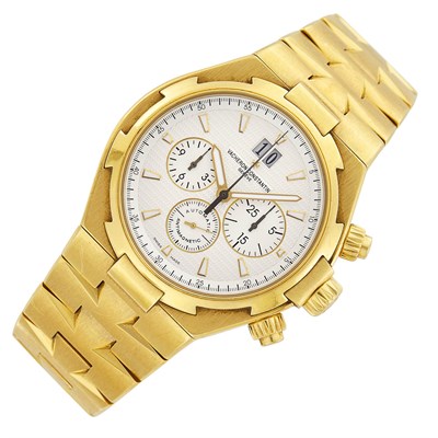 Lot 39 - Vacheron Constantin Gentleman's Gold 'Overseas Chronograph' Wristwatch, Ref. 49150