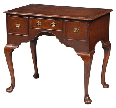 Lot 155 - George III Inlaid Mahogany Dressing Table...