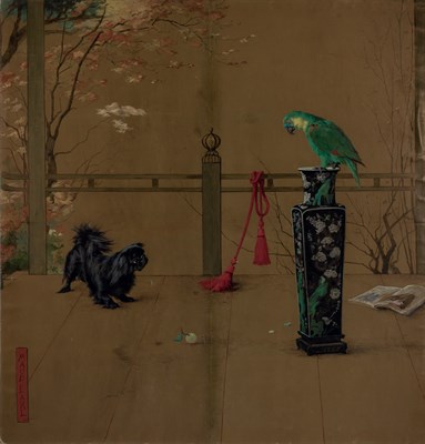 Lot 16A - Maud Earl British, 1864-1943 The Parrot and...