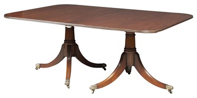 Lot 153 - George III Style Mahogany Double Pedestal...