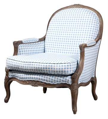 Lot 270 - Louis XV Style Upholstered Painted Wood...