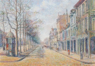 Lot 61 - Hughes-Claude Pissarro French, b. 1935 Rue de...