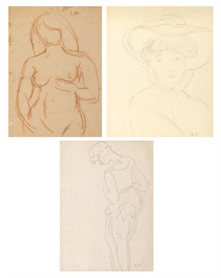 Lot 56 - Louis Valtat French, 1869-1952 (i) La Femme au...