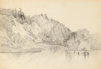 Lot 1060 - Thomas Moran American, 1837-1926 Sand Ridge...