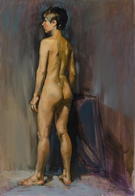 Lot 54 - Geoffrey Laurence American, b. 1949 Katherine,...