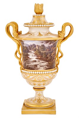 Lot 104 - Barr Flight and Barr Worcester Porcelain Vase...