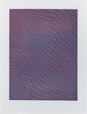 Lot 205 - Tauba Auerbach (b. 1981) MESH/MOIRE IV Color...