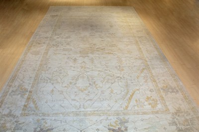 Lot 353 - Oushak-Style Carpet India/Pakistan,...
