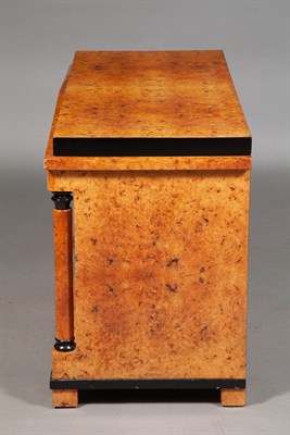 Lot 186 - Biedermeier Style Part Ebonized Maple Chest of...