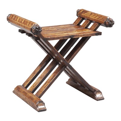 Lot 18 - Italian Renaissance Style Walnut Savonarola...