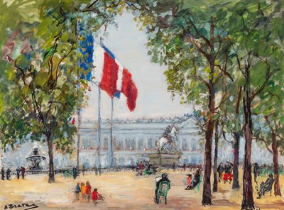 Lot 73 - Arbit Blatas Lithuanian, 1905-1999 Place de la...