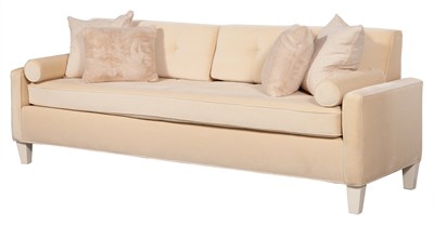 Lot 334 - Upholstered Loose Cushion Sofa Height 36...