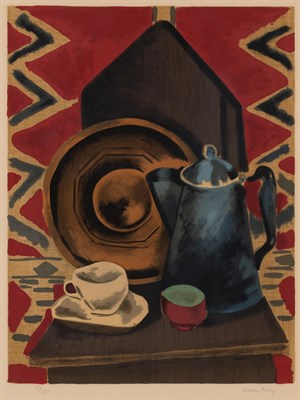 Lot 2178 - Man Ray (1890-1976) STILL LIFE WITH COFFEE POT,...