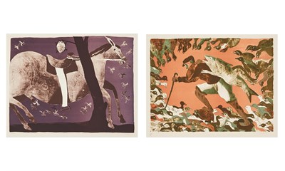 Lot 75 - Francisco Toledo (1940-2019) CABALLO Y AVISPAS;...
