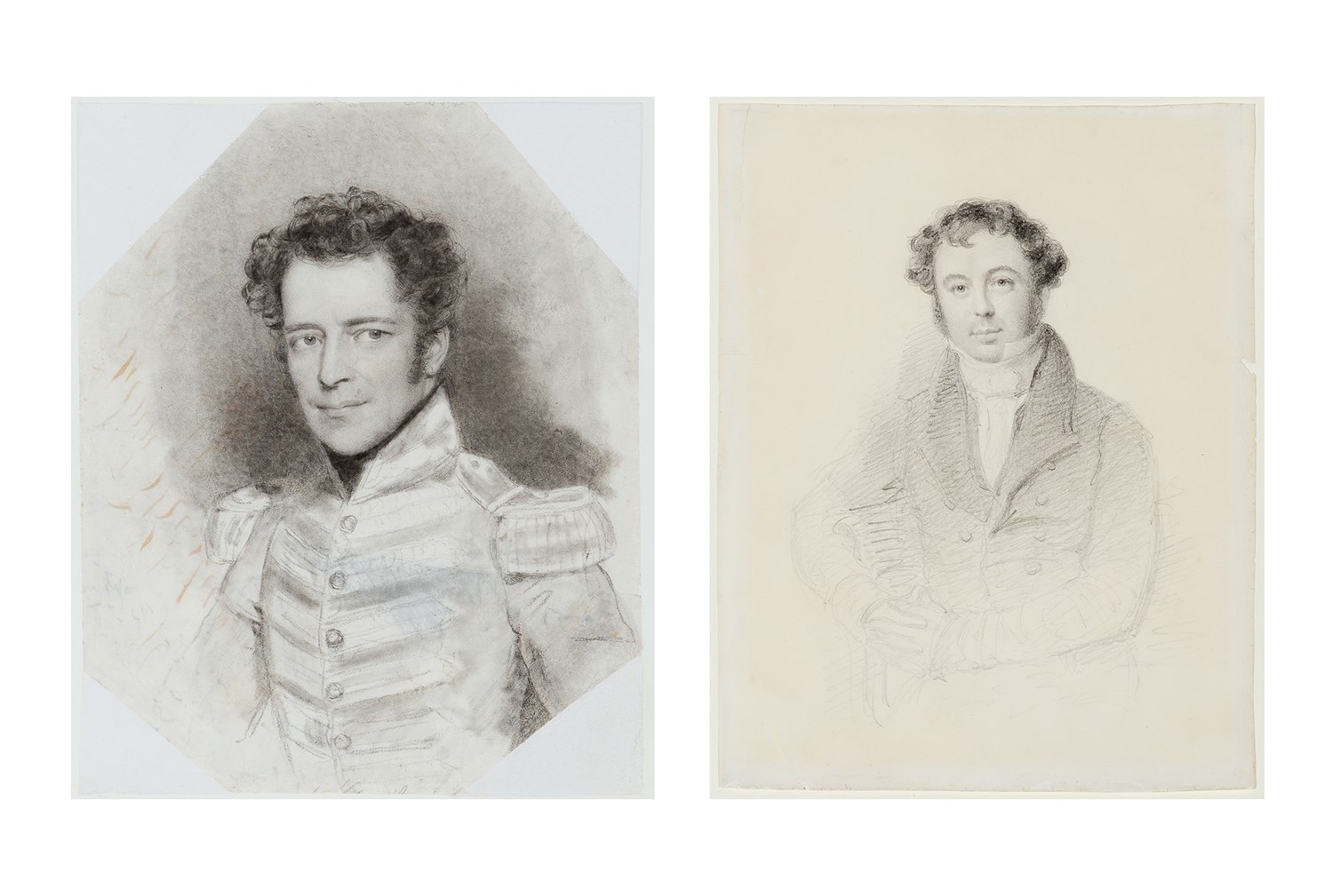 Lot 67 - French School 19th Century Portrait of a...