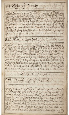Lot 147 - [COOKBOOK-MANUSCRIPT ] Compilation of...