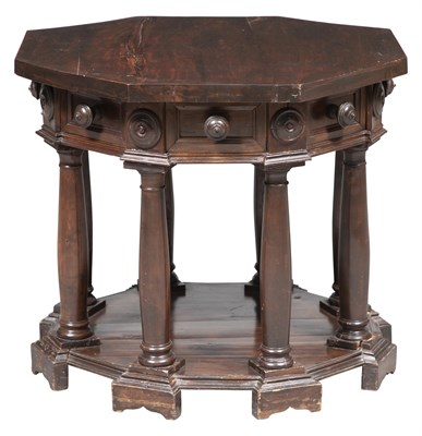 Lot 232 - Italian Renaissance Style Stained Wood...