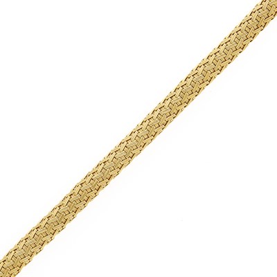 Lot 1243 - Gold Bracelet