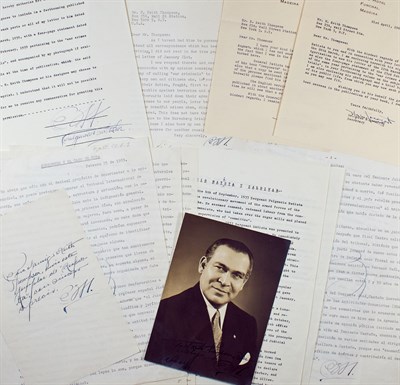 Lot 116 - BATISTA, FULGENCIO Interesting archive of...