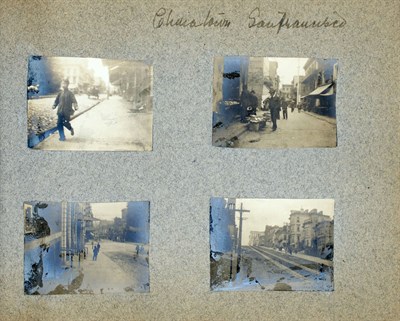 Lot 35 - [CALIFORNIA] A travel album with images of...