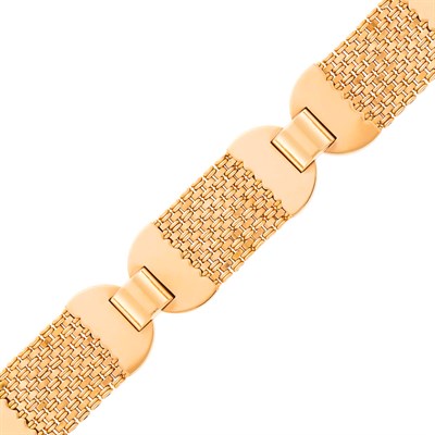 Lot 86 - Rose Gold Bracelet