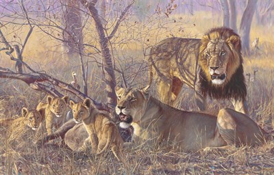 Lot 4 - John Banovich American, b. 1964 Bahati Ya...
