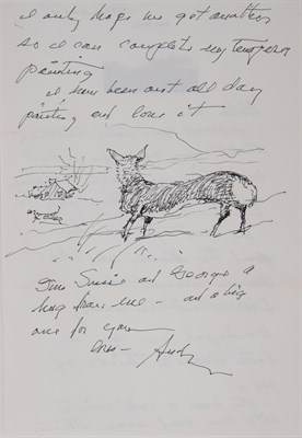 Lot 225 - WYETH, ANDREW A fine archive of correspondence...