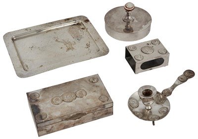 Lot 59 - Group of Christian Dior Silver Plated Table...